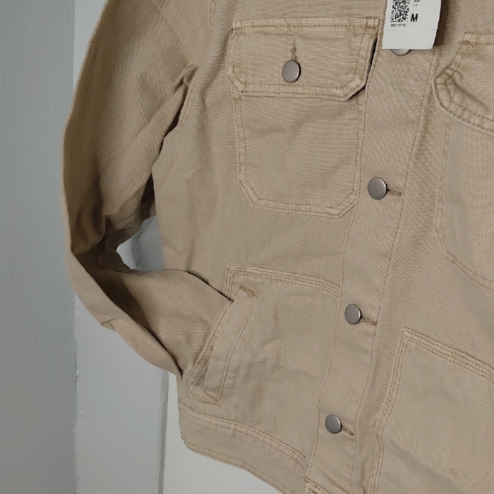Forever 21 Beige Denim Jacket - Picture 4 of 7
